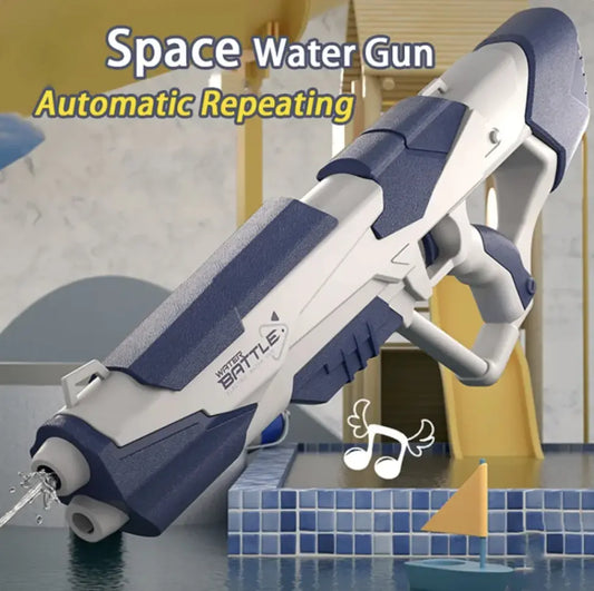 AquaBlast Electric Space Gun - Pistola de Agua Automática