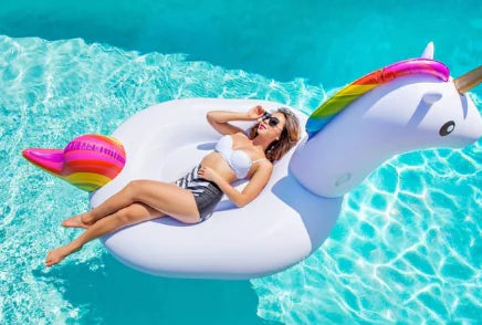 Flotador Inflable de Unicornio Extra Grueso